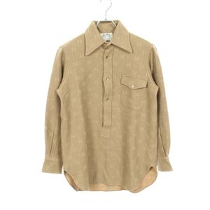 [Used] Hermes HERMES H-pattern long-sleeved polo shirt, wool cashmere top, men's, Used B