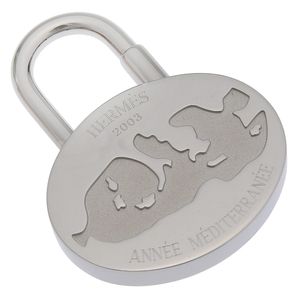 Hermes HERMES Mediterranean Cadena 2003 ANNE MEDITERANEE Metal Silver Mediterranean Unisex [Used]