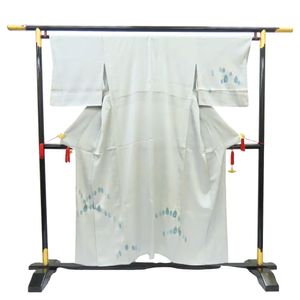 無襯裡正式和服（houmongi/tsukesage），純絲綢 [二手]
