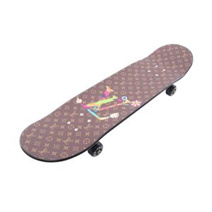 [중고] LOUIS VUITTON LV × TM Superflat Characters Skateboard 기타 × TM 스케이트보드 유니섹스 Used A