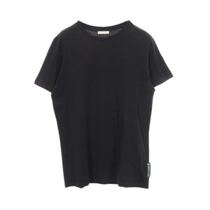 [Used] MONCLER Short-Sleeve T-Shirt with Back Logo E20938091650 BK Cotton T-Shirt Men's Used A