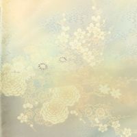 코몬(小紋) 화학 섬유 【중고】