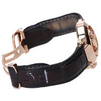 Cartier 폴리싱 완료 750YG 파샤 32 그리드 D 컨벡스 WJ11951G K18×다이아몬드 쿼츠 시계 -【중고】