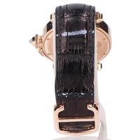 Cartier 폴리싱 완료 750YG 파샤 32 그리드 D 컨벡스 WJ11951G K18×다이아몬드 쿼츠 시계 -【중고】