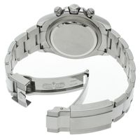 ROLEX 코스모그래프 데이트나 워치 Cosmograph Daytona 126500LN 박스 보증서 SS/세라믹 남성용 시계 블랙 미품 【신품】