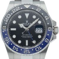 ROLEX GMT-Master II Oyster Watch 126710BLNR Box Warranty SS Men's Watch Black Mint Condition 【New】