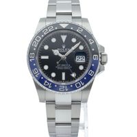 ROLEX GMT-Master II Oyster Watch 126710BLNR Box Warranty SS Men's Watch Black Mint Condition 【New】