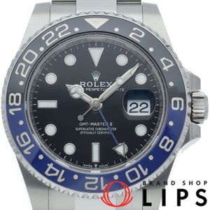 ROLEX GMT-Master II Oyster Watch 126710BLNR Box Warranty SS Men's Watch Black Mint Condition 【New】