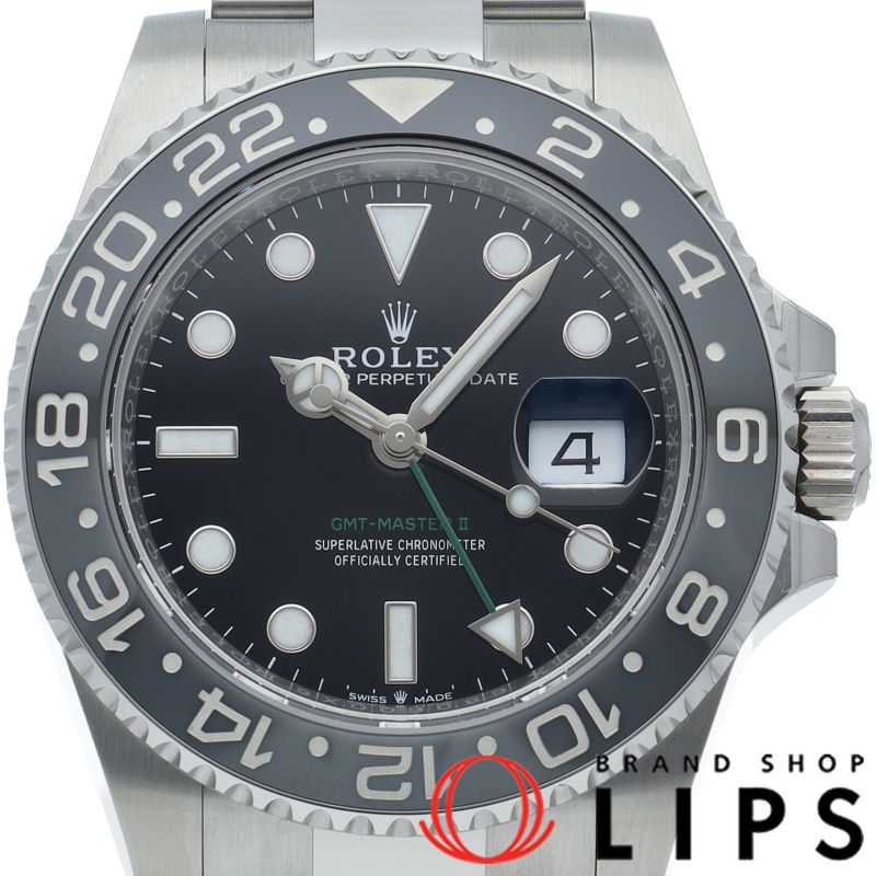 勞力士 GMT-Master II 蠔式腕錶 126710GRNR，附原廠錶盒、保固卡，不鏽鋼材質，男士腕錶，黑色，成色極佳 [全新]