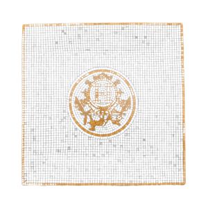 【중고】 Hermes 에르메스 식기 쁘띠 까레 No.3 모자이크 24 골드 플레이트 P026043P 기타 접시 유니섹스 Used A