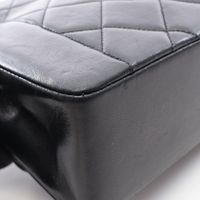 [중고] Chanel 샤넬 숄더백 마틀라세 다이애나 플랩 A01165 블랙 램스킨(양가죽) 마틀라세 다이애나 체인 숄더백 여성용