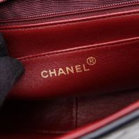 [중고] Chanel 샤넬 숄더백 마틀라세 다이애나 플랩 A01165 블랙 램스킨(양가죽) 마틀라세 다이애나 체인 숄더백 여성용