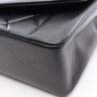 [중고] Chanel 샤넬 숄더백 마틀라세 다이애나 플랩 A01165 블랙 램스킨(양가죽) 마틀라세 다이애나 체인 숄더백 여성용