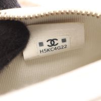 [중고] Chanel 샤넬 숄더백 마틀라세 2WAY AP4474 화이트 캐비어 스킨(그레인드 카프) 마틀라세 미니 보스턴백 여성용 Used A