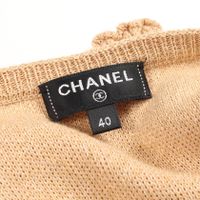 【중고】 Chanel 샤넬 셋업 로고 니트 탱크탑 스커트 기타 니트 셋업 여성용 Used A