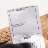【중고】 Chanel 샤넬 셋업 로고 니트 탱크탑 스커트 기타 니트 셋업 여성용 Used A