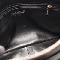 【중고】 Chanel 샤넬 토트백 마틀라세 블랙 캐비어 스킨(그레인드 카프) 마틀라세 체인 토트백 여성용 Used B