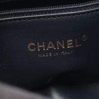[중고] Chanel 샤넬 숄더백 마틀라세 2WAY 네이비 램스킨(양가죽) 마틀라세 2way 체인 숄더백 여성용 Used A