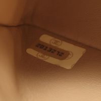 [중고] Chanel 샤넬 숄더백 미니 마틀라세 라이트 베이지 램스킨(양가죽) 미니 마틀라세 체인 숄더백 여성용 Used A