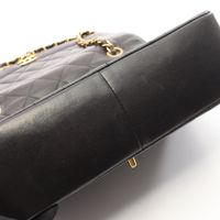 [중고] Chanel 샤넬 숄더백 마틀라세 다이애나 플랩 A01165 블랙 램스킨(양가죽) 마틀라세 다이애나 체인 숄더백 여성용
