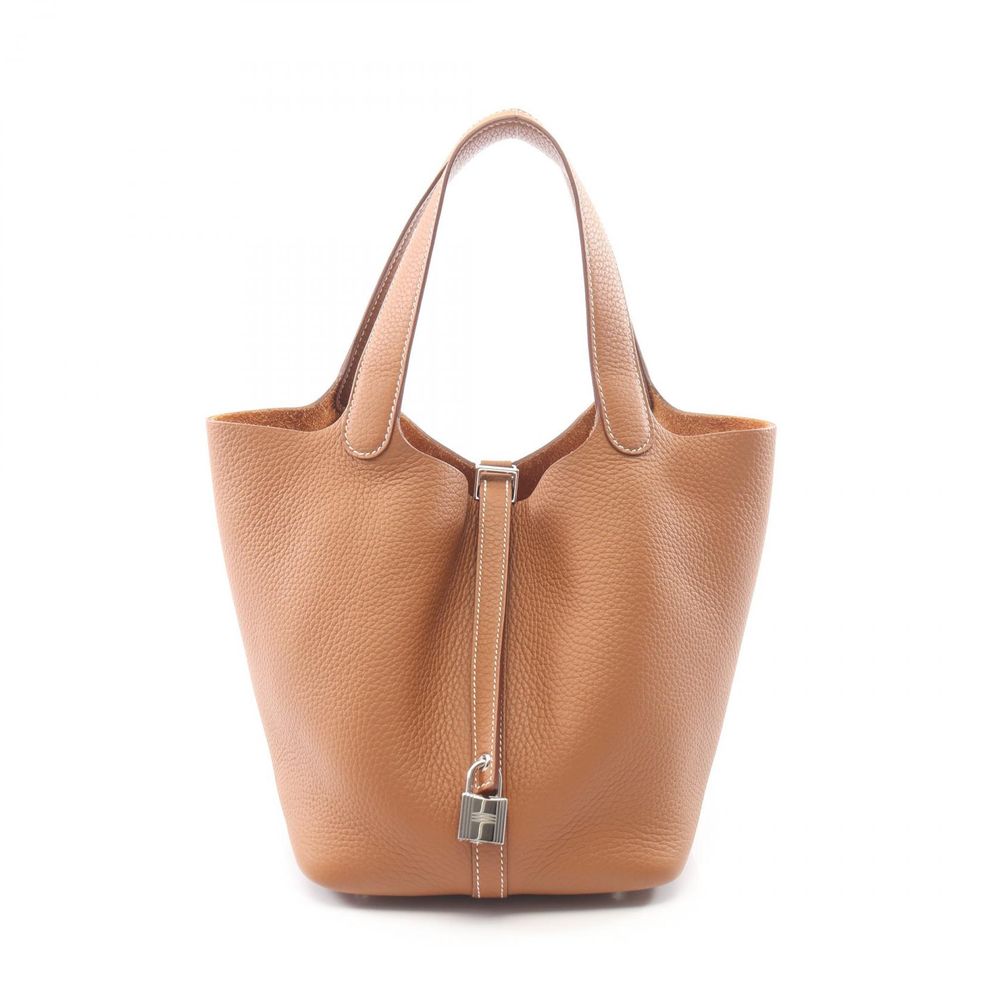 [중고] Hermes 에르메스 손가방 피코탄 락 MM 골드 060991CK 골드 기타 피코탄 락 MM 골드 여성용 미사용