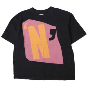 NEIGHBORHOOD x PHINGERIN 24AW Special Edition Made in Japan NH X PHINGERIN. TEE SS Graphic Print T-Shirt 242PCPGN-ST01 XL BLACK Short Sleeve Top [Used] [NEIGHBORHOOD × PHINGERIN]