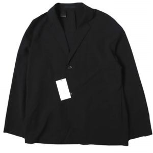 N.HOOLYWOOD COMPILE LINE (N.HOOLYWOOD Mister Hollywood Compile Line) 26SS Made in Japan 2B TAILORED JACKET Oversized Unstructured Jacket 2261-JK23-011 peg 36 BLACK Retail Price ¥61,600 Tailored Outerwear [New/Used] [Pre-owned] [N.HOOLYWOOD COMPILE LINE]
