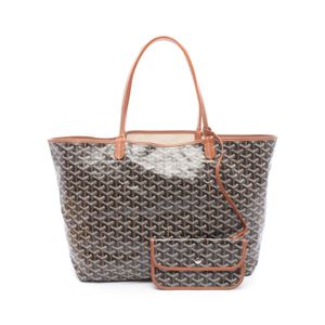 【二手】Goyard GOYARD Louis GM 手提包，ブラウンPVC 塗層帆布皮革，女士款，二手 B