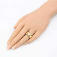 [Used] Cartier Colisée 1992 Ring, K18 (Yellow Gold), Women's Ring, Used A