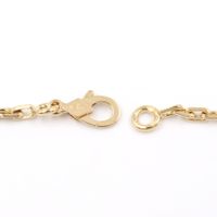 [Pre-owned] Van Cleef & Arpels Lucky Alhambra 4-motif bracelet VCARD79600, wrist size 18cm, K18 (yellow gold) Lucky Alhambra 4-motif bracelet