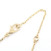 [Pre-owned] Van Cleef & Arpels Vintage Alhambra Malachite Necklace VCARO9VA00 Neck circumference 37.5/42cm K18 (Yellow Gold) Vintage Alhambra Malachite Necklace