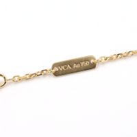 [Pre-owned] Van Cleef & Arpels Perle Couleur Lapis Lazuli Necklace VCARP9V700, Neck size 42/47cm, K18 (Yellow Gold) Perle Couleur Lapis Lazuli Necklace