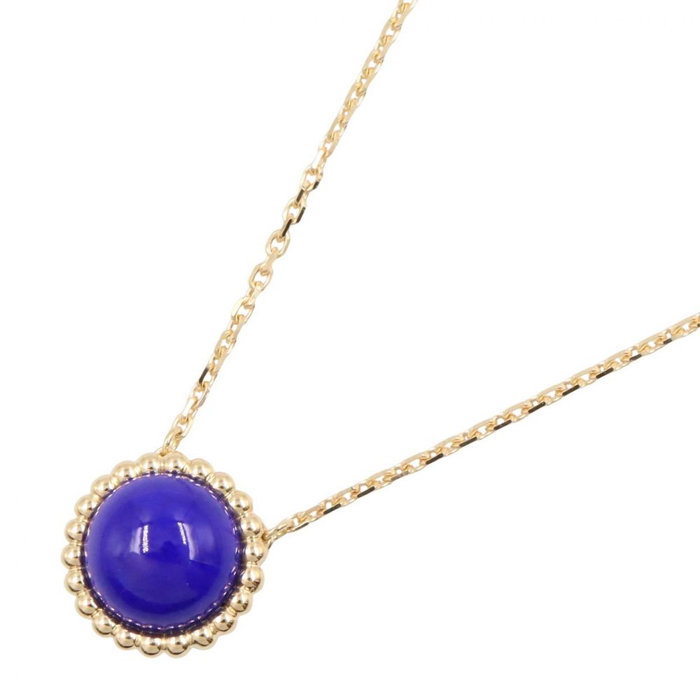 [Pre-owned] Van Cleef & Arpels Perle Couleur Lapis Lazuli Necklace VCARP9V700, Neck size 42/47cm, K18 (Yellow Gold) Perle Couleur Lapis Lazuli Necklace