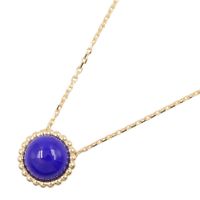 [Pre-owned] Van Cleef & Arpels Perle Couleur Lapis Lazuli Necklace VCARP9V700, Neck size 42/47cm, K18 (Yellow Gold) Perle Couleur Lapis Lazuli Necklace