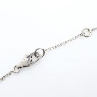 [Pre-owned] Van Cleef & Arpels Frivole Diamond Necklace Mini VCARP3W300, Neck size 38/40cm, K18WG (White Gold), Diamond Frivole Diamond Necklace Mini