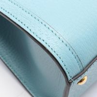 [Used] Gucci Diana Mini Bamboo 2-Way Tote Bag 702732 Light Blue Leather Diana Small Women's Used A