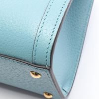 [Used] Gucci Diana Mini Bamboo 2-Way Tote Bag 702732 Light Blue Leather Diana Small Women's Used A
