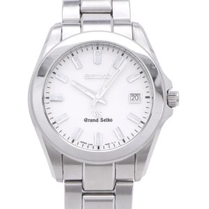 Seiko Grand Seiko SBGF017 / 8J56-8020 Quartz Watch SS White Ivory 0116 [Used] SEIKO Men's Watch