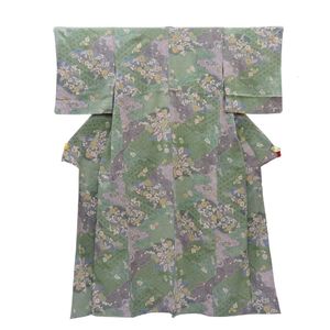 Tsujigahana 圖案絲綢和服（二手）