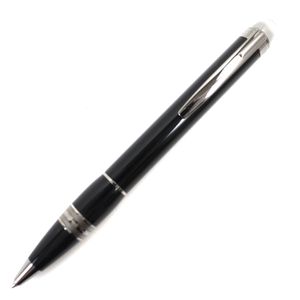 [Reviewed and improved] Excellent condition △ MONTBLANC Starwalker White Star Twist Ballpoint Pen, Black Gunmetal, Made in Germany, Men's, Writing confirmed, Highly recommended ◎