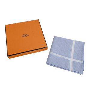 Hermes 에르메스 까레 45 스카프 손수건/핸드타월
 HERMES 블루 [중고]