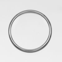 Tiffany & Co. Forever Classic Band Ring, Size 16, 3mm Band, Pt950 Platinum, Approx. 4.98g, Men's [Used]
