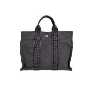 Hermes 에르메스 캔버스 비즈니스 백 에르라인 PM 토트백
 HERMES 그레이 [중고]