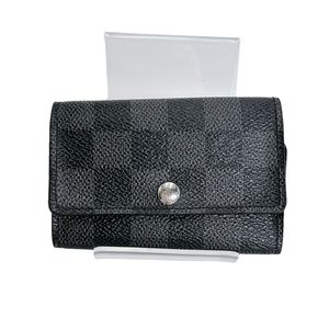 LOUIS VUITTON N62662 다미에 그라파이트 6구 키케이스/키악세서리 뮬티클레 6 키케이스
 LOUIS VUITTON 블랙 [중고]