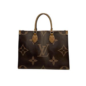 LOUIS VUITTON M45321 모노그램 자이언트 리버스 핸드백 온더고 MM 토트백
 LOUIS VUITTON 브라운【중고】