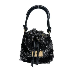 LOUIS VUITTON M40322 복주머니 스타일 손가방 미니 노에 로코코 손가방
 LOUIS VUITTON 블랙【중고】