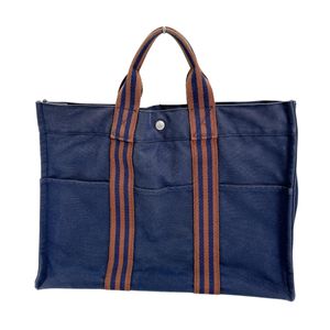 Hermes 에르메스 비즈니스 백 핸드백 푸르트 MM 토트백
 HERMES 네이비【중고】