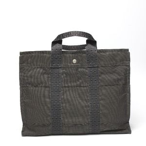 Hermes 에르메스 비즈니스 가방 에르라인 토트백 MM 캔버스 토트백
 HERMES 그레이 [중고]