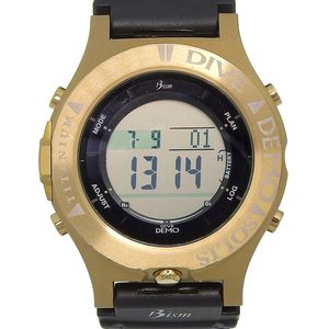 DIVE DEMO SOLIS 4GS 디지털 손목시계 러버×티타늄 솔라 시계 디지털 디스플레이 DIVE DEMO SOLIS 4GS 남성용【중고】