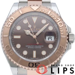 Rolex Yacht-Master 40 Watch, Chocolate Color, 116621, Box, Warranty Card, K18PG/SS, Men's Watch, Chocolate Color, Polished, Excellent Condition [Used]